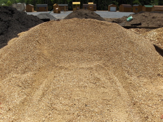 If you need more than a few bags of pea gravel, buy it in bulk