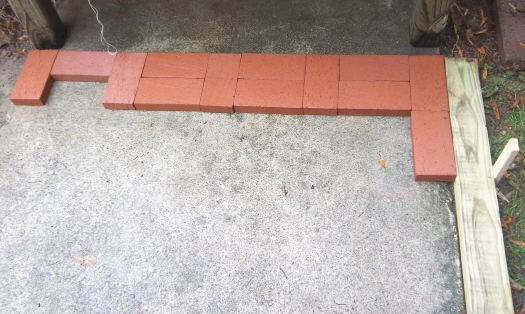 How to Cover Ugly Concrete With Brick Pavers